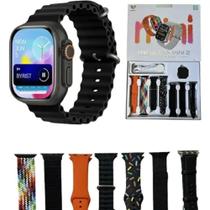 Smartwatch Hw Ultra Mini 2 41mm 7 Pulseiras Serie 9 Chat GPT Smartwatch Hw Ultra Mini 2 41mm 7 Pulseiras Serie 9 Chat GPT