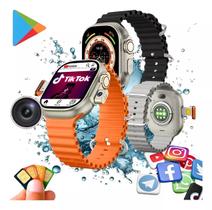 Smartwatch Hw Ultra2 4G 2/64gb Android Amoled 2 Cameras Wifi