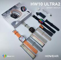 Smartwatch Hw10 Ultra 2 Novo Amoled C Lançamento 3 Pulseiras e Isqueiro