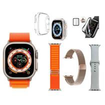 Smartwatch Hw8 Ultra Série 8 Relogio Inteligente Watch 8 Alpine Kit Pelicula Case Pulseira Extra