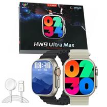 Smartwatch Hw9 Ultra Max Series 9 Amoled 2024 49mm 2 Pulseiras - Wearfit