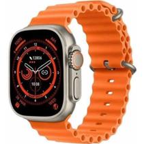 Smartwatch Inteligente Big Ultra 8 2.09 4 Pulseiras Infinite Esportes Academia Batimentos Cardiacos Varias Funções