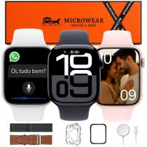 Smartwatch Inteligente Mini Serie 11 3 Pulseiras Premium Responde Whatsapp