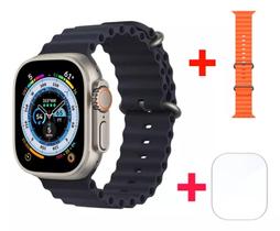 Smartwatch Inteligente Pelicula Vidro + C/ 2 Pulseiras Hello Watch 3