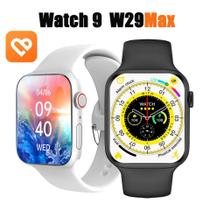 Smartwatch IWO 29 MAX relógio inteligente carregador sem fio Blueetooth call NFC Série 9 Original