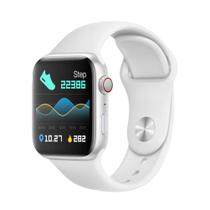 SmartWatch Iwomax Tela IPS HD Notificações Modos Esportivo e Sono Bluetooth Chamadas e Música Faces Personalizaveis