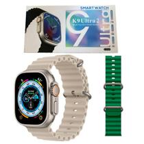 Smartwatch K9 Ultra 2 49mm Series 9 Chamadas 2 Pulseiras NF