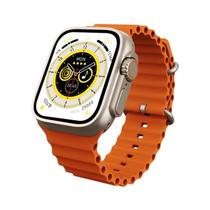 Smartwatch Laranja Tela Touch Bluetooth NFC Notificações