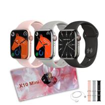 Smartwatch LaxasFit X10 Mini 41mm Serie 10 Pulseira Extra Lançamento