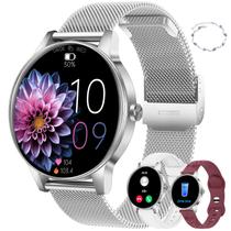 Smartwatch Lefitus com Tela HD de 1,27" e Monitor de Atividades