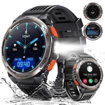 Smartwatch Leuceira Military 1,45" HD à Prova d'Água 3ATM