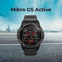 SmartWatch Mibro GS Active Preto c/ Duas Pulseiras, Tela Amoled, GPS, a Prova D'Água, Bateria de Longa Duração
