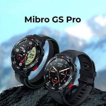 SmartWatch Mibro GS PRO Preto c/ 2 Pulseiras, GPS, Tela Amoled, a Prova D'Água