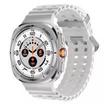 Smartwatch Microwear Ma27 Ultra, Branco, com tela Amoled e Chat GPT