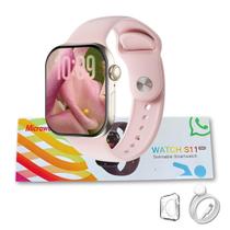 Smartwatch Microwear S11 Pro Amoled 2GB Série 11 Responde Whatsapp Smartwatch Microwear S11 Pro Amoled 2GB Série 11 Responde Whatsapp