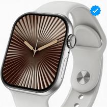 Smartwatch Microwear Série 11 Mini 2026 Lançamento 120Hz Atualizado Sistema OS26 aprimorado ia integrada armazena musica Responde Whats