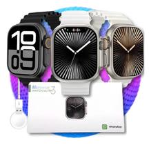 Smartwatch Microwear U3w Ultra 49mm Serie 10 1GB de Memoria Lançamento Preto