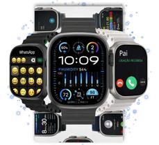 Smartwatch Microwear Ultra 5 Serie 11 Whatsapp 1gb Lançamento 2026, Pulseira de brinde, Capa de Acrilico e Pelicula.