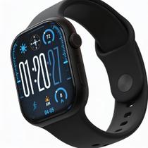 Smartwatch Microwear W11 PRO Série 11 2026 Lançamento 120Hz Atualizado Sistema OS26 aprimorado ia integrada armazena musica Responde Whats
