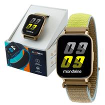Smartwatch Mondaine Esportivo Nylon Multifunções Touchscreen 16001M0MVNG7 Smartwatch Mondaine Esportivo Nylon Multifunções Touchscreen 16001M0MVNG7