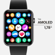 Smartwatch Multi M2 1,78 Amoled Preto Mesh