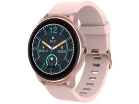 Smartwatch Multilaser Viena Rose ES351 À Prova D'água com Monitor Cardíaco Smartwatch Multilaser Viena Rose ES351 À Prova D'água com Monitor Cardíaco