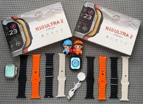 Smartwatch N10 Ultra 2 Relógio Inteligente 49mm 4 Pulseiras Exclusivas