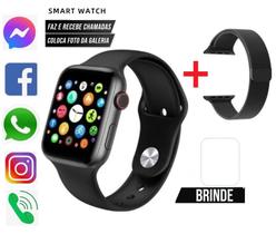 Smartwatch Para Ios Android Fem Mas Com 2 pulseiras