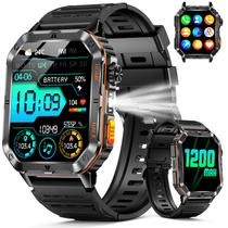Smartwatch PODOEIL Militar 2.01" Llamadas Bluetooth 1200mAh