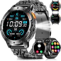 Smartwatch PODOEIL Military para homens 1,43" AMOLED Bluetooth