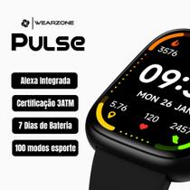 SmartWatch Pulse Wearzone Aprova D Àgua Com Alexa Integrada Até 7 Dias De Bateria SmartWatch Pulse Wearzone Aprova D Àgua Com Alexa Integrada Até 7 Dias De Bateria