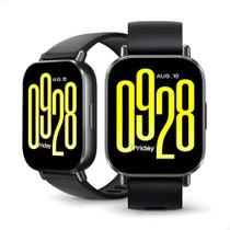 Smartwatch Redmi Watch 5 Active Preto, Tela 2.0 e Bateria 18 Dias