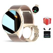 Smartwatch Redondo Original Com Gps E Resistente Á Água Smartwatch Redondo Original Com Gps E Resistente Á Água