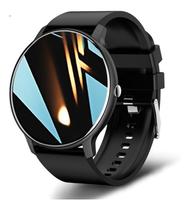 Smartwatch Redondo Relógio Inteligente H-1 Preto Bluetooth Masculino Feminino Smartwatch Redondo Relógio Inteligente H-1 Preto Bluetooth Masculino Feminino