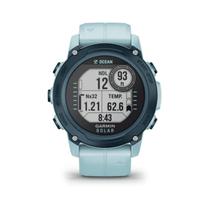 Smartwatch Relógio Garmin Descent G1 Solar (2023) Azul (edição Oceano) com Monitor Cardíaco de Pulso e GPS