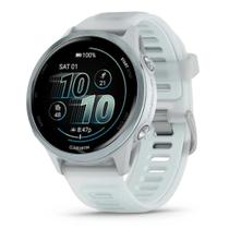 Smartwatch Relógio Garmin Forerunner 570 com Monitor Cardíaco de Pulso e GPS Azul 42mm