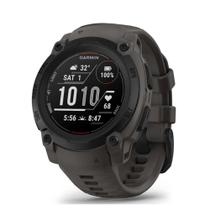 Smartwatch Relógio Garmin Instinct E com Monitor Cardíaco de Pulso e GPS 40 mm Preto com pulseira de silicone Grafite