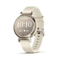 Smartwatch Relógio Garmin Lily 2 Dourado Pulseira de Silicone com Monitor de Atividades