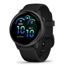 Smartwatch Relógio Garmin Vívoactive 6 Monitor Cardíaco de Pulso com GPS Preto 42mm Smartwatch Relógio Garmin Vívoactive 6 Monitor Cardíaco de Pulso com GPS Preto 42mm