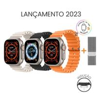 Smartwatch relógio Hw 8 Ultra Mini 41mm P/ Pulso Fino Lançamento