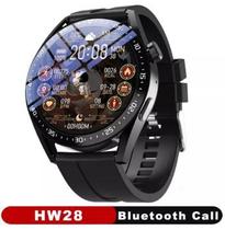 Smartwatch Relogio Hw28 Redondo Circular Original preto