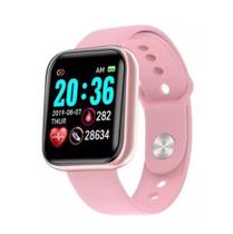 Smartwatch Relógio Inteligente Digital Feminino Rosa - Y68