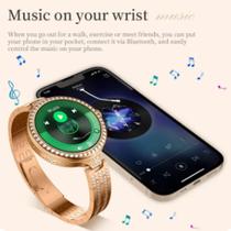 SmartWatch Relógio Inteligente Feminino Elegância Digital