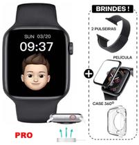 Smartwatch Relógio Inteligente IWO Series 7 PRO W37 + pulseira + Película + Case 2022 com NFC