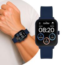 Smartwatch Relógio Inteligente Masculino com Caixa de Polímero e Pulseira de Silicone à Prova D Água Casual Esportivo Original Condor Smartwatch Relógio Inteligente Masculino com Caixa de Polímero e Pulseira de Silicone à Prova D Água Casual Esportivo Original Condor