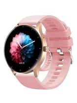 Smartwatch Relogio Inteligente Prova Dagua Esportes Multi-Funções Preto e Rosa