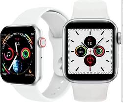 Smartwatch Relógio Inteligente W26+ Com Várias Funções Preto Branco Rosa