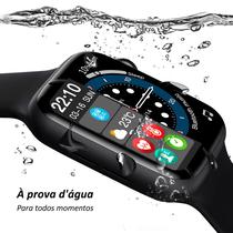 Smartwatch Relógio Inteligente W27 Pro Preto Com Nfc Original