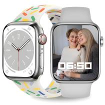 Smartwatch Relógio Inteligente W29s Feminino Chat GPT Original C/Pulseira Extra - 01Smart