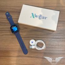 Smartwatch Relógio Inteligente XS9 Série 9 Tela HD de 2" 45mm Faz e Recebe Ligações Bluetooth Troca Tela de Fundo